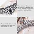 COCIDE Tiara Crowns Crystal Headband Princess Rhinestone Crown with Combs Bride Headbands Bridal Wedding Prom Birthday Party Hair Accessories Jewelry for Women and Girls (L BLACK)