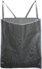 DII Bathroom Mesh Caddy Hamper, Hanging, Gray