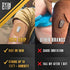 Skin Grip Adhesive Patches for Dexcom G6 CGM (20-Pack), Waterproof & Sweatproof for 10-14 Days, Pre-Cut Adhesive Tape, Continuous Glucose Monitor Protection (Tan)