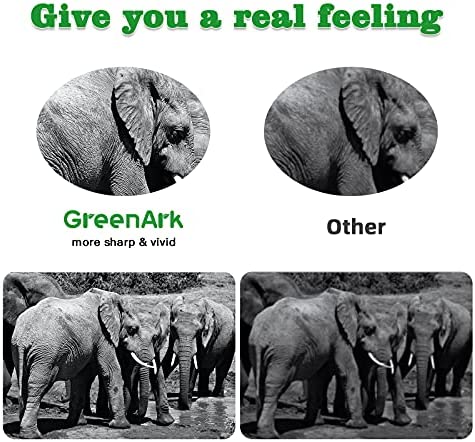 GREENARK Compatible Ink Cartridge Replacement for Canon CLI-251 GY Gray CLI-251GY XL Gray Ink Cartridge Work for Canon PIXMA MG6320 Pixma MG7120 Pixma MG7520 Pixma IP8720 Printers, 4 Pack 251XL GY