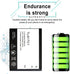 DDONG Replacement Battery for Jitterbug Flip Phone TLi017C1 Battery Repair