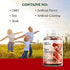 Wild & Organic Tart Cherry Gummies - Uric Acid Support and Joint Support Supplement with Vitamin C | Substitute to Tart Cherry Extract Capsules, Pills, Juice or Powder | Vegan, Gluten Free | 60 Chews