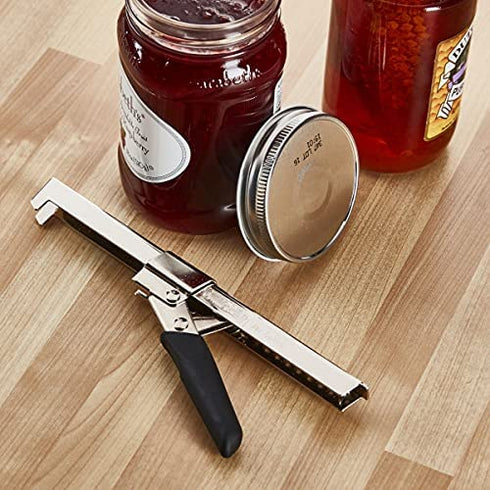 Swing-A-Way Comfort Grip Jar Opener, Black, 7.5-Inch