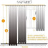 MRTREES White Sheer Curtains Extra Wide 100 x 84 inches Long Living Room Curtain Sheers Solid Sheer Curtain Panels Sliding Glass Door Voile Window Treatment Bedroom Drapes Door Rod Pocket 1 Panel