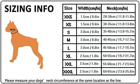 Dog Collar Reflective Premium Duraflex Buckle,High Grade Nylon Webbing No Choke Basic Collars Truelove TLC5011(Fushcia,XL)