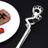 DOITOOL Stainless Steel Kitchen Tongs Cat Paw Tongs Food Serving Tongs Barbecue Cooking Grilling Non Slip Tong Kitchen Utensil Gadgets