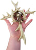 Rustic Antler Wall Cross 10 1/4 Inch