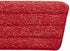 Rubbermaid Reveal Spray Mop Replacement Wet Mopping Microfiber Pad (FG1M1900RED)