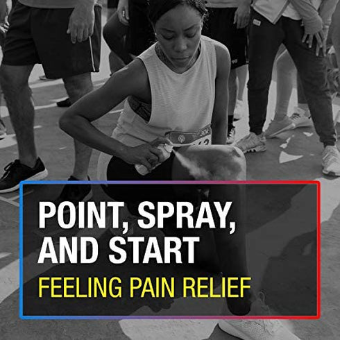 Icy Hot Pain Relief Dry Spray, Maximum Strength with Menthol, 4 Ounces