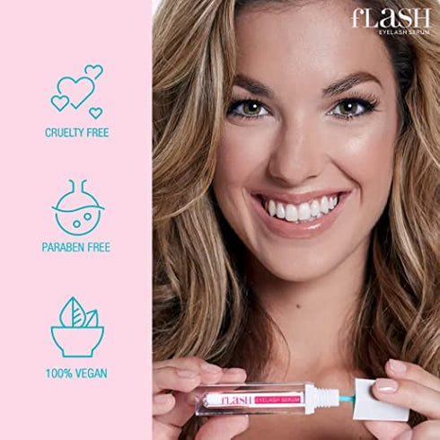 fLASH Eyelash Serum for Longer-Looking Lashes