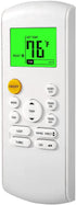 Replacement Remote Control for Midea MRCOOL FRIMEC Klimaire AC Air Conditioner RG57B1/BGE RG57B2/BGE RG57B/BGE RG57/BGE RG57A/BGE RG57A6/BGEF RG57A7/BGEF RG57A6/BGEFU1 RG57E1/BGEU1 RG57H3/BGEFU1