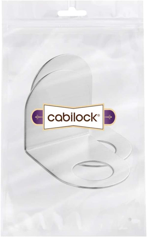 Cabilock 2pcs Soap Pump Bottle Dispenser Holder Stand Wall Stainless Steel Hand Sanitizer Hanging Rack Shampoo Shelf (Large Hole+Small Hole)