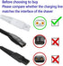 Shaver Charger Compatible with Finishing Touch Flawless Body Rechargeable Ladies Shaver USB Cable Replacement 5V Power Cord Women Electric Trimmer Adapter