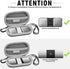 MGZNMTY Portable Hard Travel Case for AliveCor Kardia Mobile Heart Monitor Personal EKG / KardiaMobile 6-Lead Rate Monitoring Devices (Case Only)