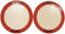 Silpat Round Cake Liner Non-Stick Silicone Baking Mat, 9", Orange, Pack of 2
