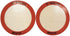 Silpat Round Cake Liner Non-Stick Silicone Baking Mat, 9", Orange, Pack of 2