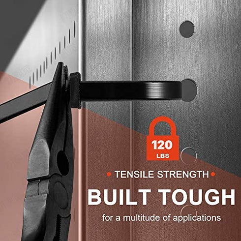 Cable Zip Ties Heavy Duty 26 Inch, Large Durable Adjustable Nylon Wire Ties,Tensile Strength 120 Pounds for Indoor and Outdoor UV Resistant, Plastic Tie Wraps Black & White (40 Pack)