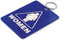 Lucky Line - Women's Restroom Pass Key Tag, Plastic with Split Key Ring Keychain Identifier for Restaurant, Office, Gas Station, 1 Per Pack (53001)