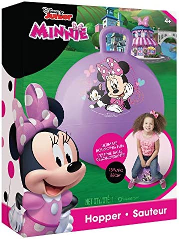 Hedstrom Minnie Mouse Happy Helpers Hopper Ball, Hop Ball for Kids, 15 Inch (55-73301AZ-A)