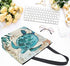 Naanle Ocean Turtle Canvas Tote Bag Large Women Casual Shoulder Bag Handbag, Sea Turtle Reusable Multipurpose Heavy Duty Shopping Grocery Cotton Bag for Outdoors.