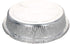 50 Pack Round Aluminum Foil Pans Disposable Containers with Straight Walls for Storing, Baking, Meal Prep Reheating Freezer Oven Safe