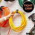 Extension Cord Wrap Organizer, 4 Pack of Elastic Storage Straps - 24 Inch Stretchy Hook and Loop Cinch Straps for Power Cables, Hoses, Ropes, and More
