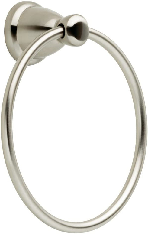 Franklin Brass Kinla Towel Ring, Brushed Nickel, Bathroom Accessories, KIN46-SN-1