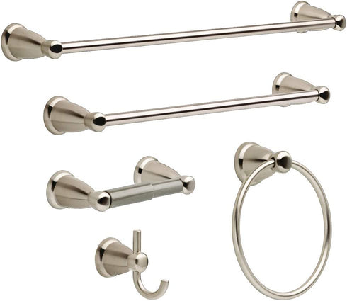 Franklin Brass Kinla Towel Ring, Brushed Nickel, Bathroom Accessories, KIN46-SN-1