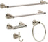 Franklin Brass Kinla Towel Ring, Brushed Nickel, Bathroom Accessories, KIN46-SN-1