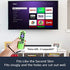 Roku Remote Cover,Roku TV Remote Cover Compatible with Roku Voice Remote,ROKU Player Remote Cover with Lanyard,Anti Slip Remote Cover for Glow in The Dark?Glow Green & Blue?