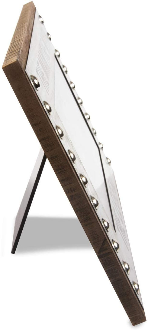 Pavilion - The Man The Myth The Legend - Wood and Metal 4x6 Picture Frame