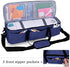 Luxja Carrying Case Compatible with Cricut Explore Air (Air2) and Maker, Foldable Bag Compatible with Cricut Explore Air (Air2) and Supplies (Bag Only), Dark Blue
