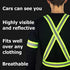 Reflective Vest Running Reflective Vest Straps Reflective Running Vest Women Men Reflector Vest Reflective Vest Running Cycling Reflective Safety Vest Running Bike Running Reflective Gear Bands Belt