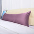 uxcell Body Pillow Cover 20x54 Inch Mauve Silky Satin Body Pillowcases for Hair and Skin Luxury Cooling Anti Wrinkle Wash-