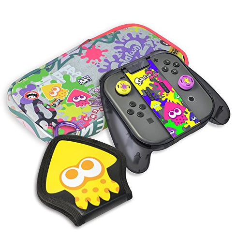 HORI Splatoon 2 Deluxe Splat Pack with Squid Trigger Grip Officially Licensed - Nintendo Switch
