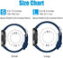 6 Pack Silicone Bands Compatible with Fitbit Versa 2 Bands / Fitbit Versa Bands /Versa Lite/Versa SE, Soft Silicone Slim Narrow Replacement Wristbands for Fitbit Versa 2 Smart Watch (6 Pack D, Large)