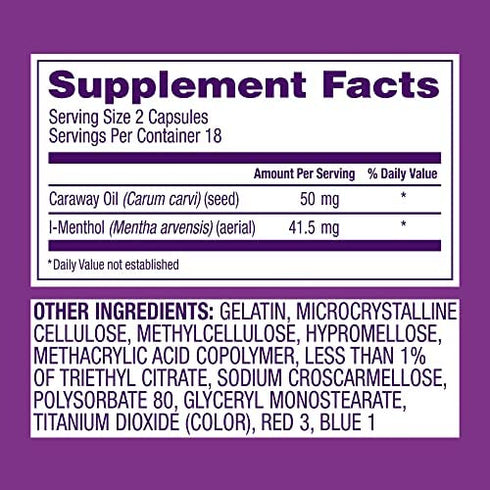 FDgard Dietary Supplement to Help Manage Meal-Triggered Indigestion†, 72 Capsules (Packaging May Vary)