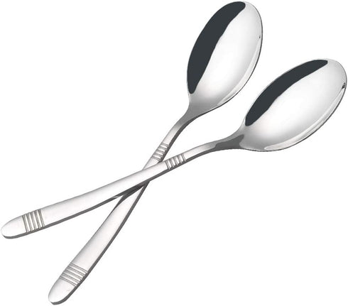 Callyne 12-Piece Stainless Steel Kitchen Dinner Spoon