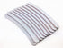 Yueton 20pcs 100/180 Grit Curve Double Sided Zebra File Emery Board Nail Files