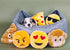 ZippyPaws - Squeakie Emojiz Stuffed Plushie Dog Toy - Pizza Slice, 3 Pack
