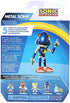 Sonic The Hedgehog Action Figure 2.5 Inch Metal Sonic Collectible Toy , Blue