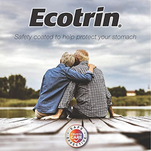 Ecotrin 81 mg Low Strength Tablets 365 Count (Pack of 1)