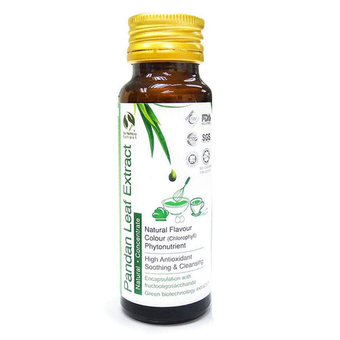 Pandan Extract Concentrate for Bakery & Beverage 60g | Standardized Plant Extract of the East,Fresh Natural Asian Gourmet Flavoring Ingredient