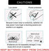 CELEWELL CR1225 5 Pack 3V Lithium Battery?5-Year Warranty?