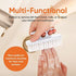Superio Nail Brush Set (3 Pack) Cleaner with Handle - Durable Brush Scrubber to Clean Toes, Fingernails, Hand Scrubber All Surface Cleaning, Heavy Duty Scrub Brush Stiff Bristles, Easy to Hold (White)