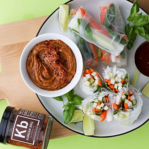 Spiceology - Korean BBQ - Use On: Steak, Chicken, Tofu, Pork, Vegetables - Korean Seasoning - Spices and Seasonings - 4.4 oz