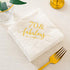 Crisky 70 and Fabulous Cocktail Napkins Gold for Women 70th Birthday Decorations, 70th Birthday Bevergae Dessert Cake Table Supplies, 50Pcs, 3-Ply