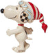 Enesco Peanuts by Jim Shore Mini Snoopy with Red and White Cap Figurine