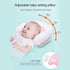 Baby Pillow,Infant Head Shaping Pillow Prevent Flat Head Syndrome,Ultra Soft Baby Head Pillow,4D Memory Foam for Head and Neck Support Pillow (Pink)