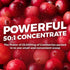 USDA Organic Cranberry Concentrate (50:1) Powder - 500mg is Equivalent to 25,000mg of Fresh Cranberries - for Kidney Cleanse & UTI Support Vitamins - Women - Supplement - 100 Servings - No Pills